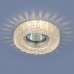 Встраиваемый потолочный светильник со светодиодной подсветкой 2213 MR16 CL прозрачный