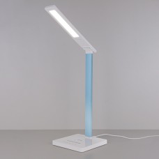 Настольный светодиодный светильник Lori белый/голубой TL90510 WT/BLU