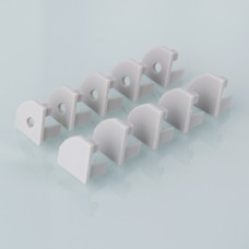 Комплект заглушек для углового алюминиевого профиля для светодиодной ленты (10 пар) Elektrostandard ZLL-2-ALP004