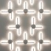 LEVER белый уличный настенный светодиодный светильник 1665 TECHNO LED